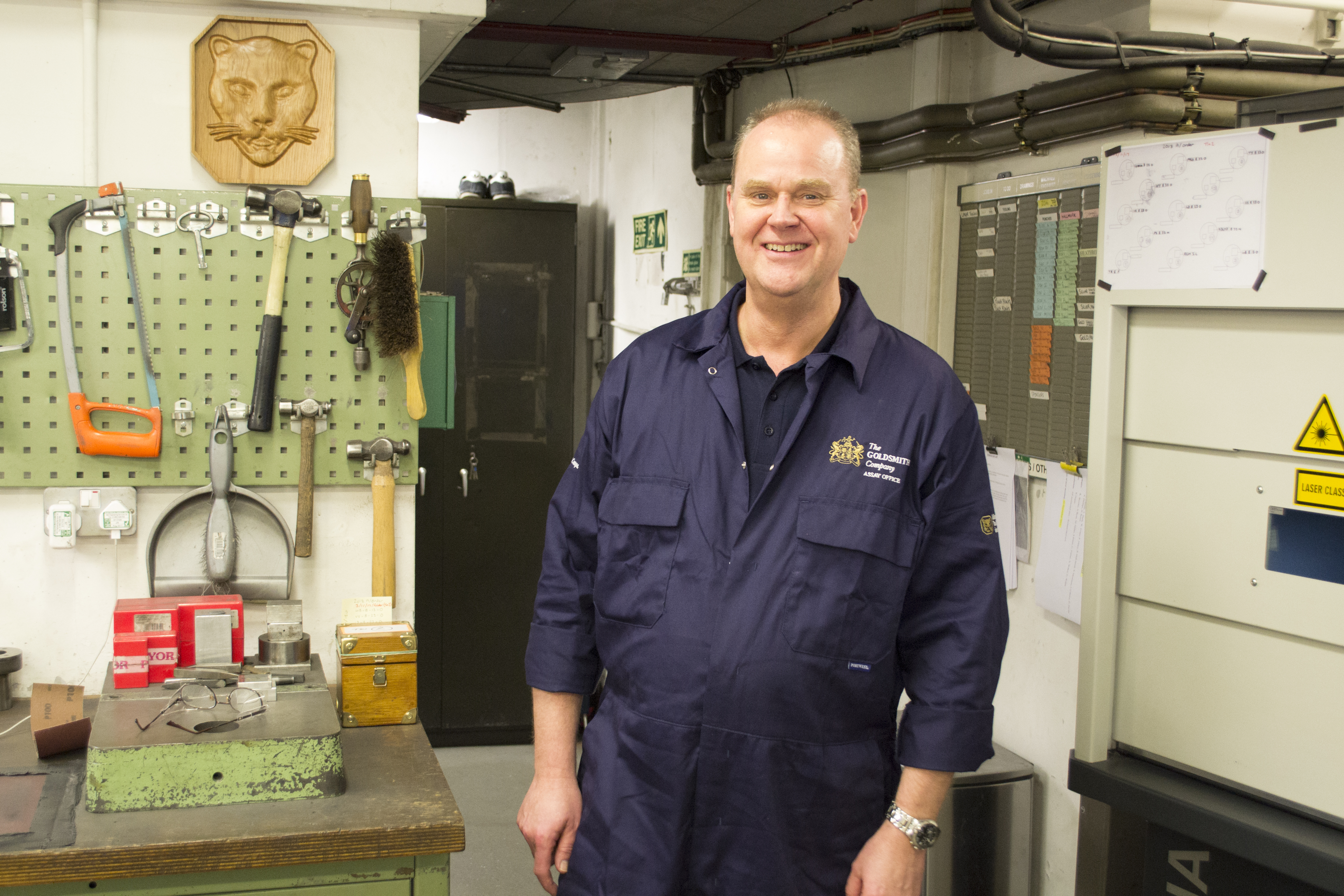 Workshop Manager Pat Geary