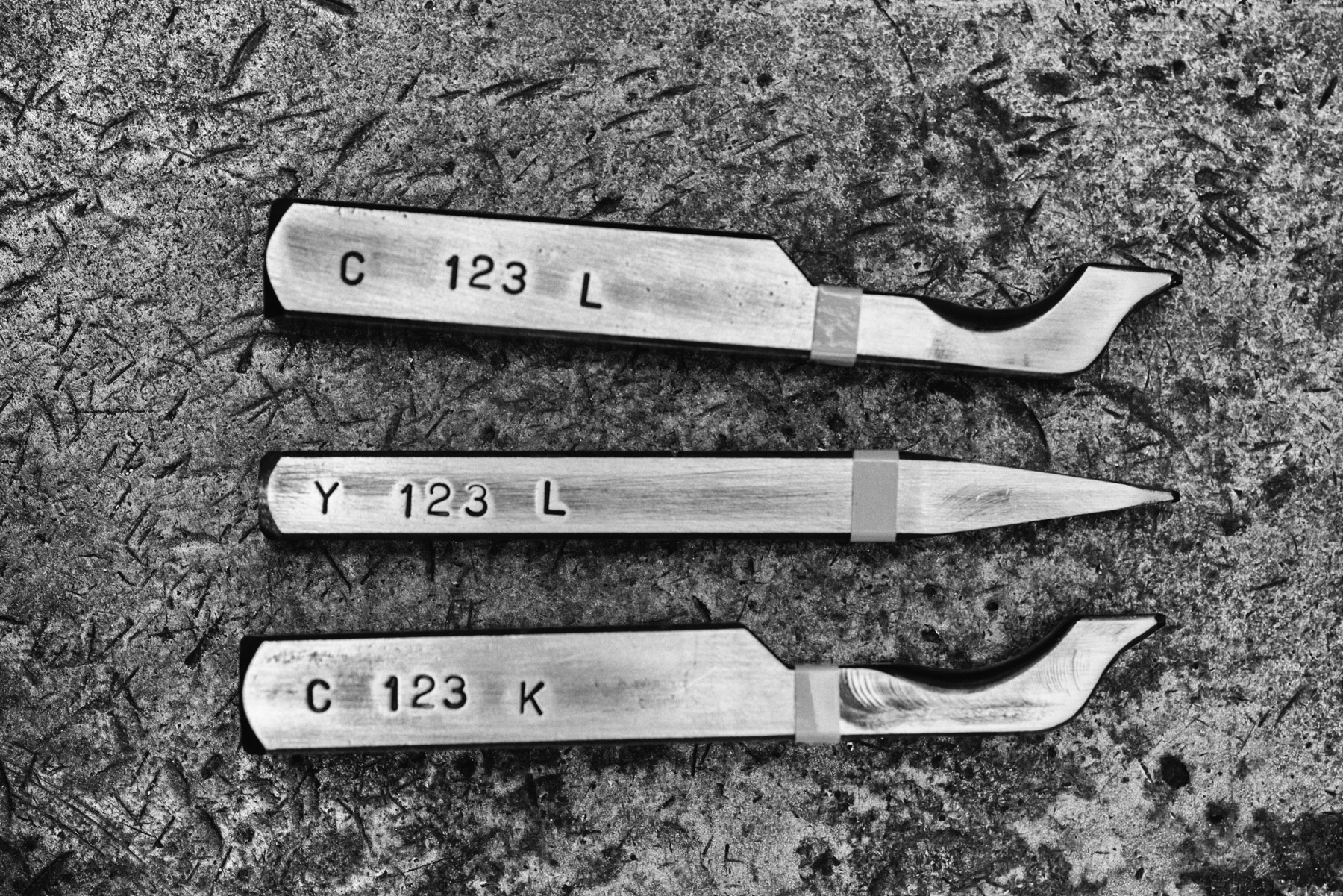 Swan neck punches, and straight neck punch