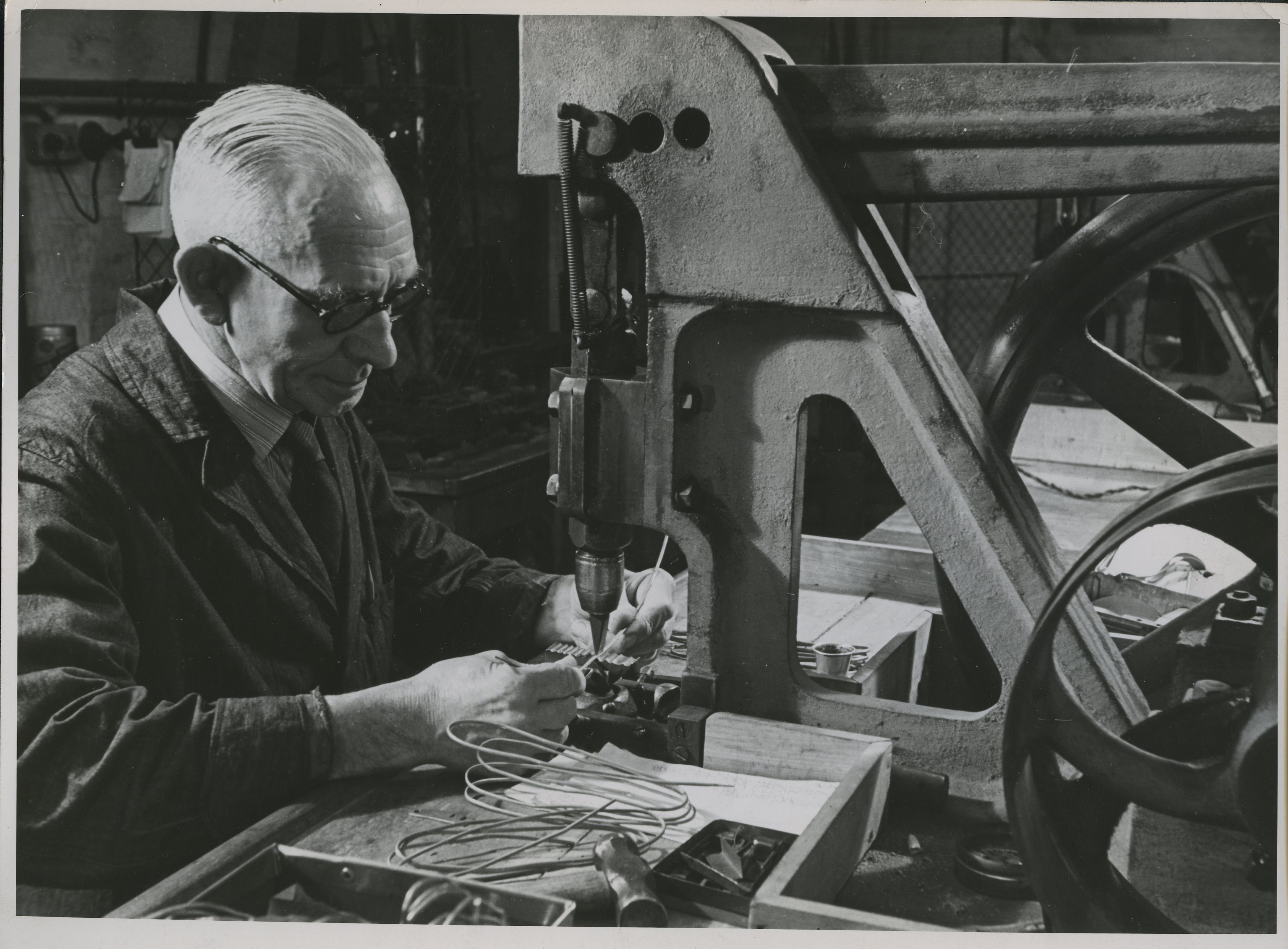 Bangle strips being hallmarked