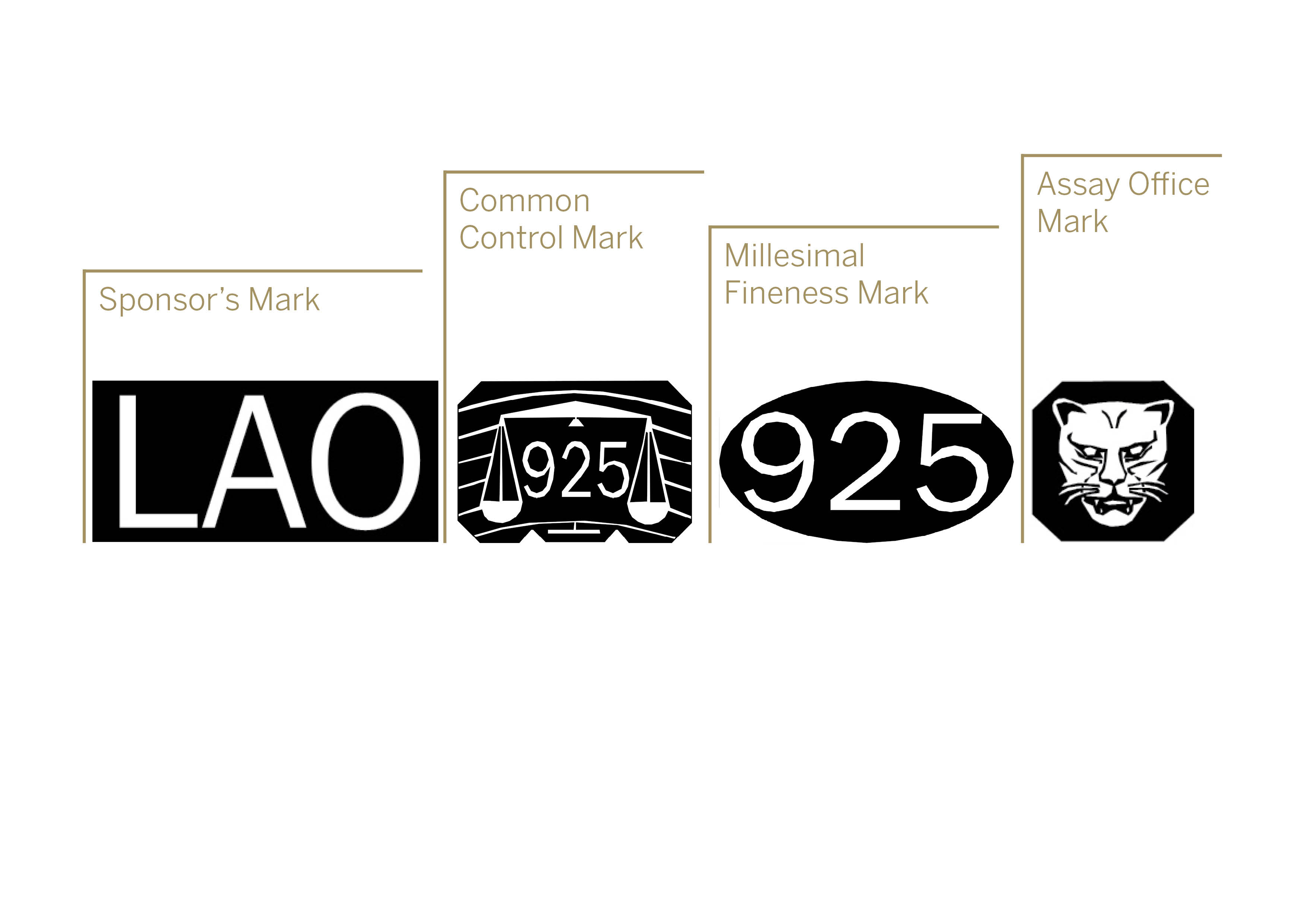 Example of silver convention mark